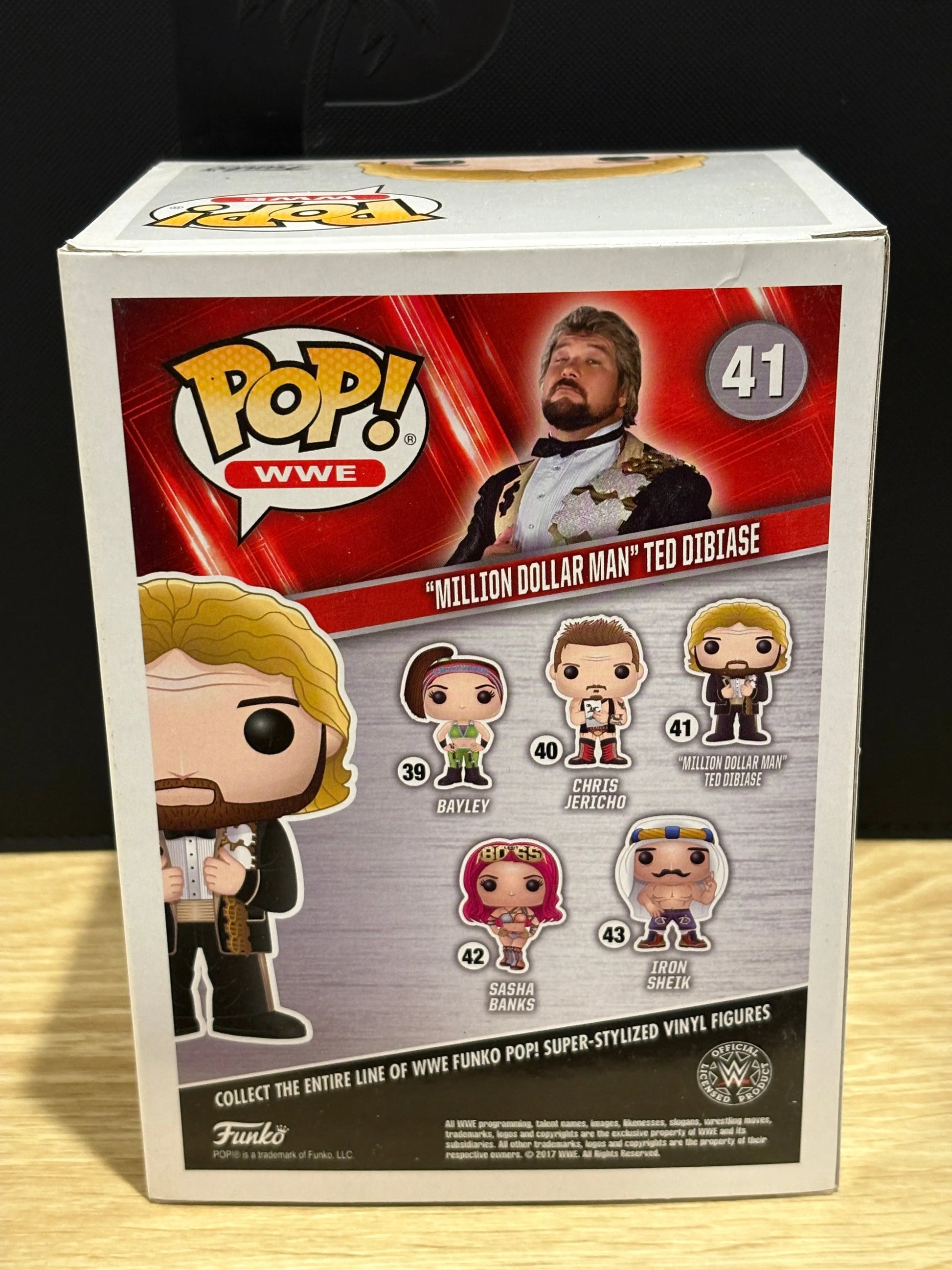 Funko Pop! WWE #41 Million Dollar Man Ted Dibiase FRENLY BRICKS - Open 7 Days