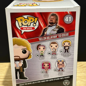 Funko Pop! WWE #41 Million Dollar Man Ted Dibiase FRENLY BRICKS - Open 7 Days