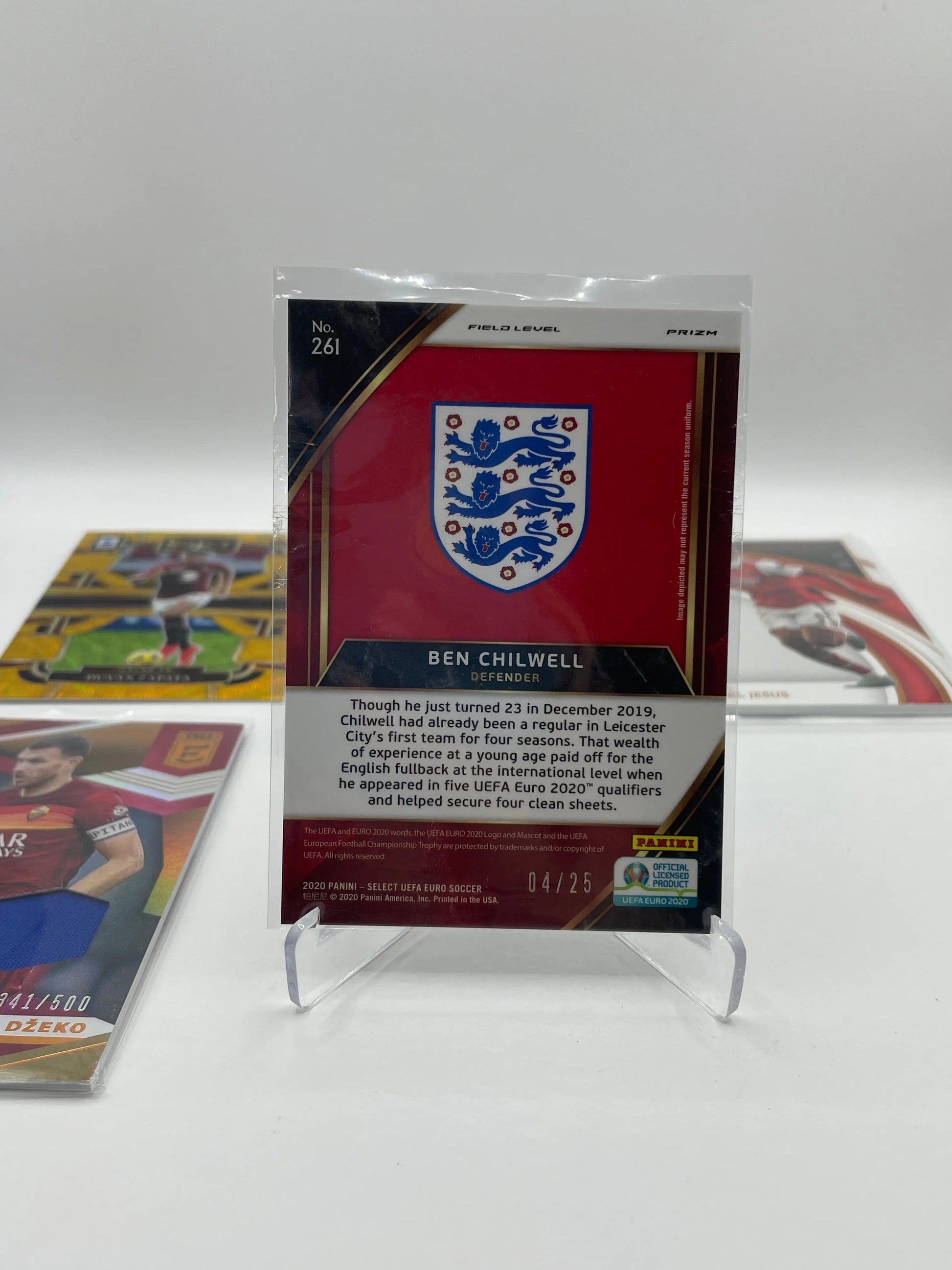 Soccer Signed & Numbered card lot 5 players (lot#3) FRENLY BRICKS - Open 7 Days