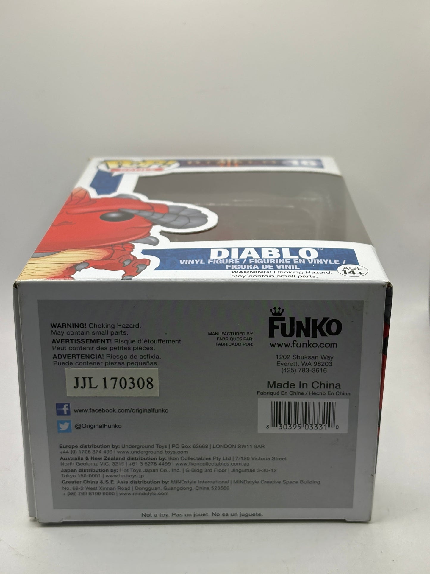 Funko POP! Games Diablo #16 Diablo Vinyl Figure FRENLY BRICKS - Open 7 Days