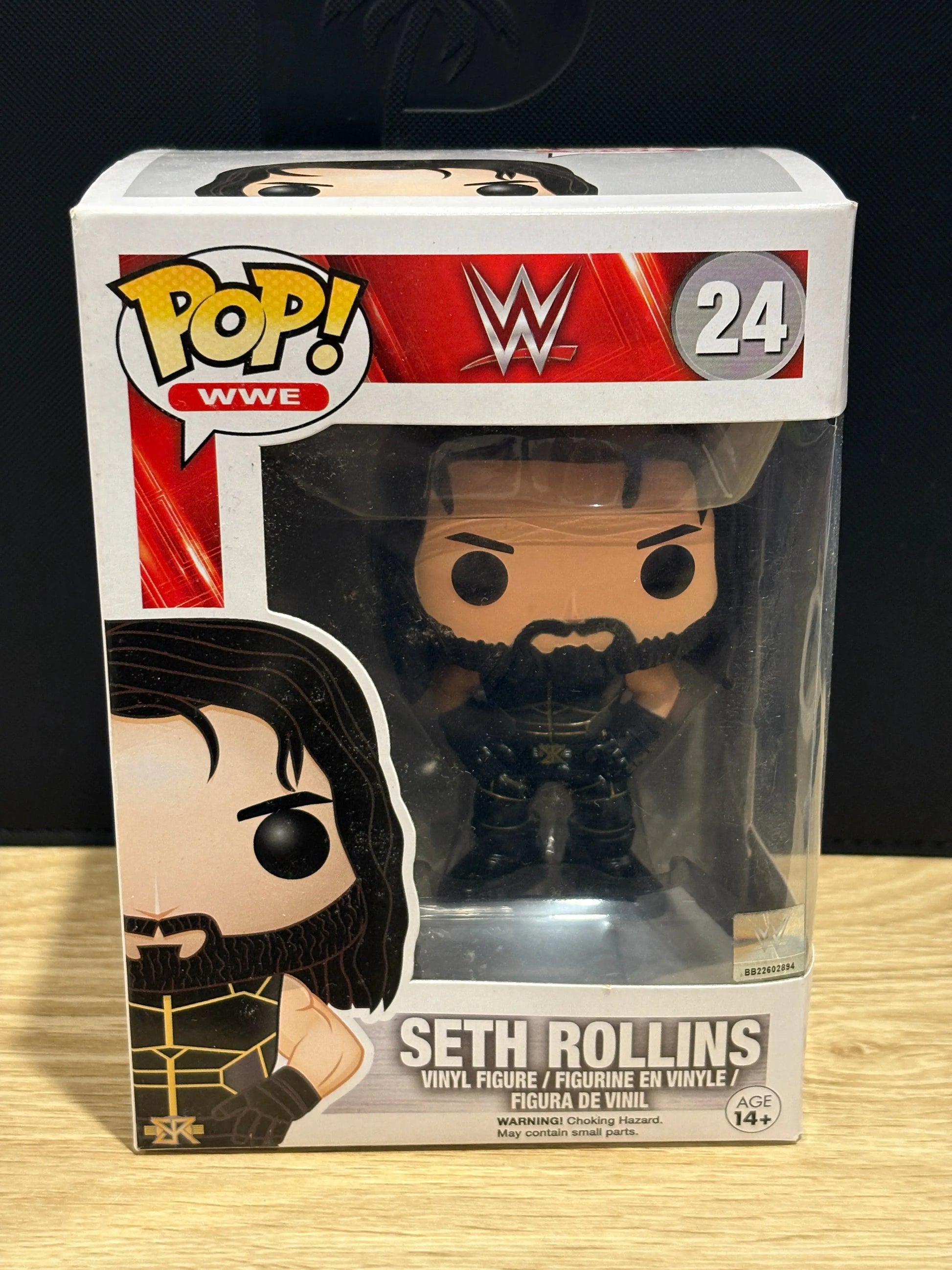 Funko Pop! Vinyl: WWE - Seth Rollins #24 Black Suit FRENLY BRICKS - Open 7 Days