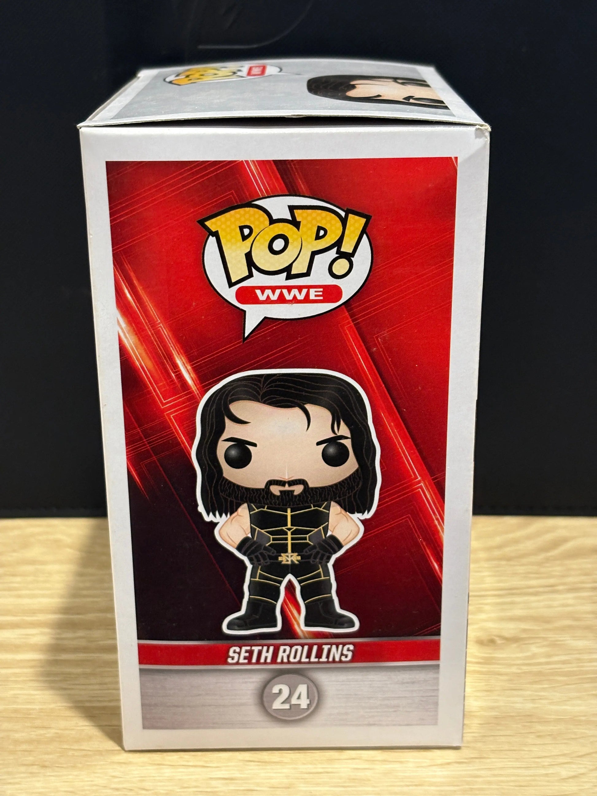 Funko Pop! Vinyl: WWE - Seth Rollins #24 Black Suit FRENLY BRICKS - Open 7 Days