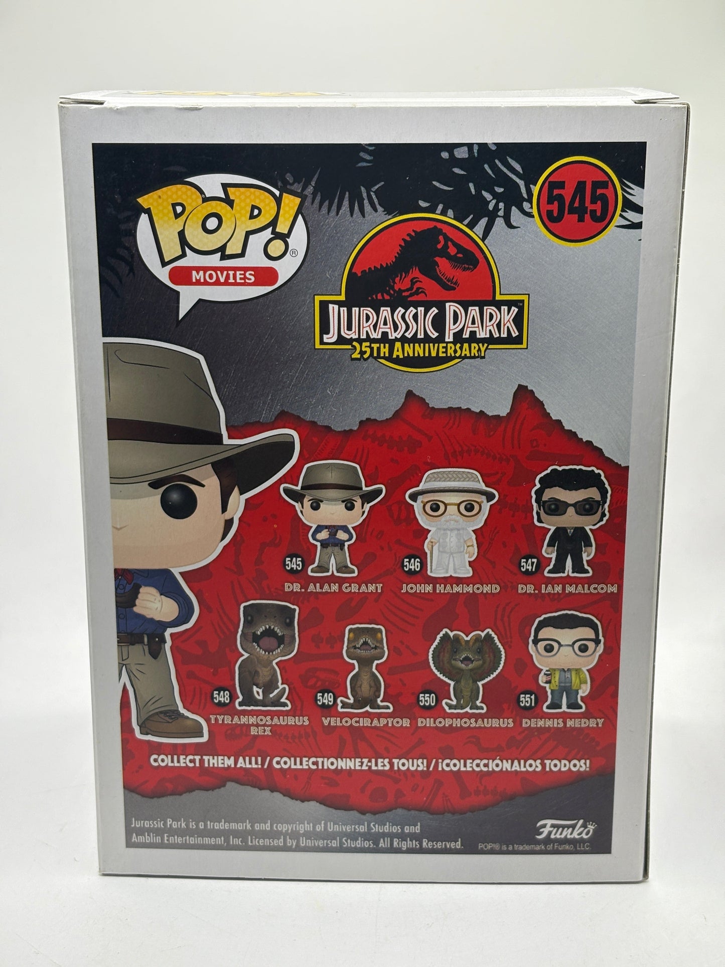 Funko POP! Movies Jurassic Park #545 Dr. Alan Grant Vinyl Figure FRENLY BRICKS - Open 7 Days