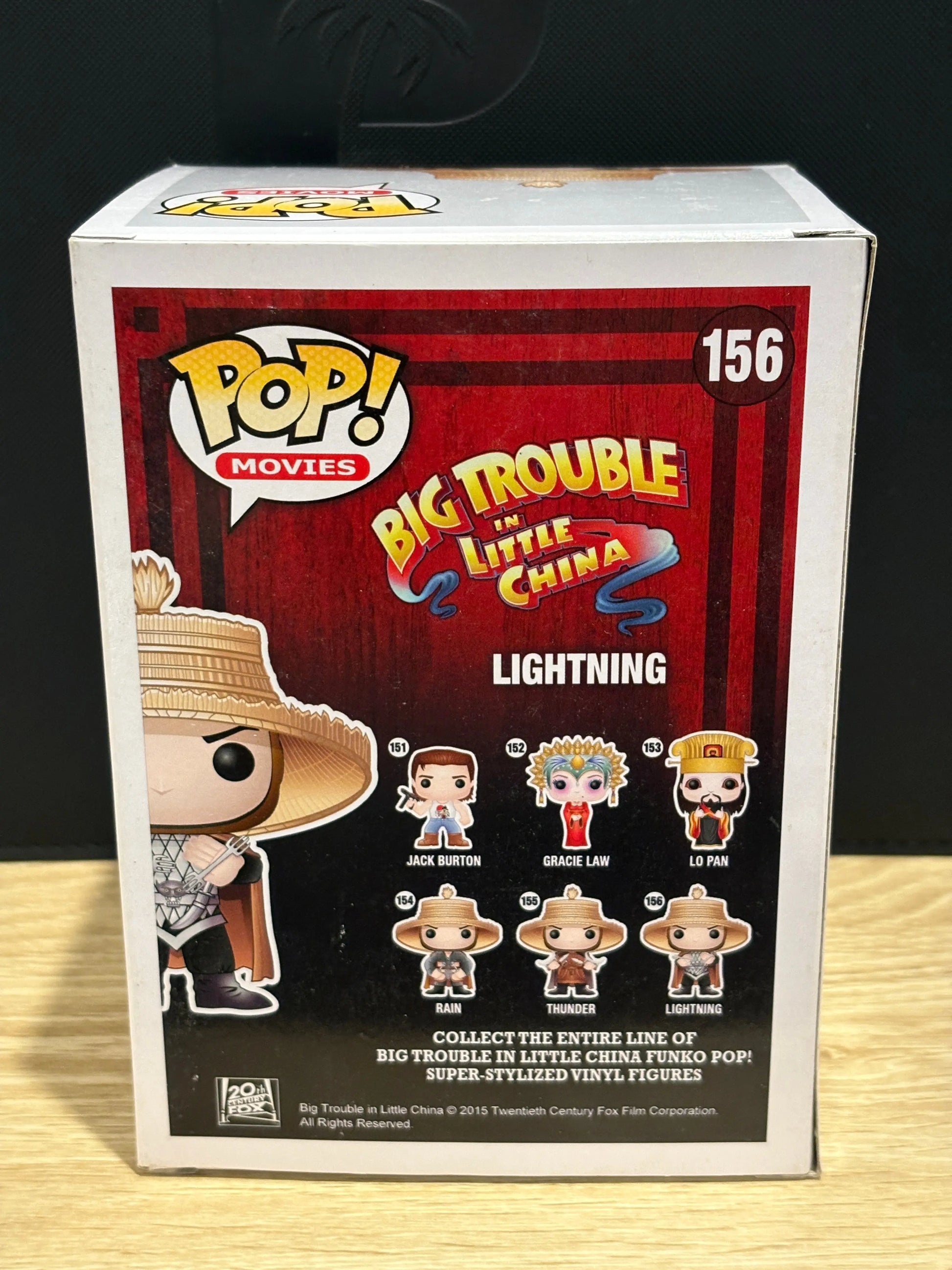 Funko Pop! Vinyl: Big Trouble In Little China - Lightning #156 FRENLY BRICKS - Open 7 Days