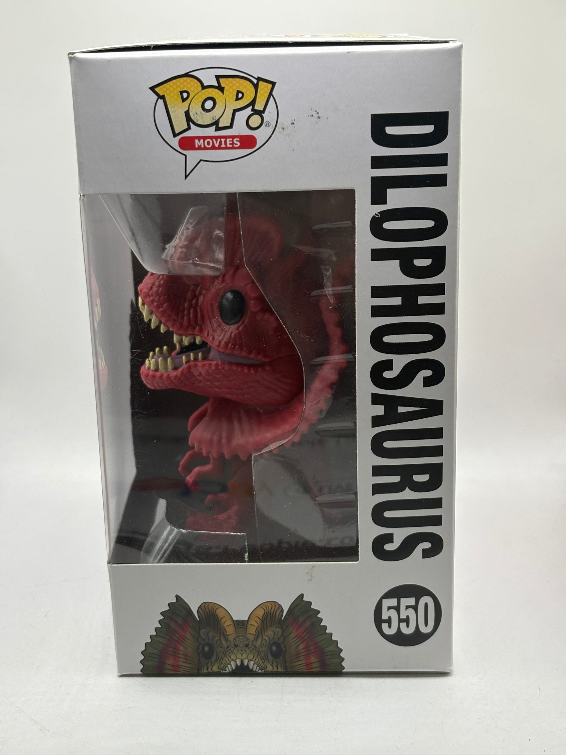 Funko POP! Movies Jurassic Park #550 Dilophosaurus Red Vinyl Figure, photo 2 image 2