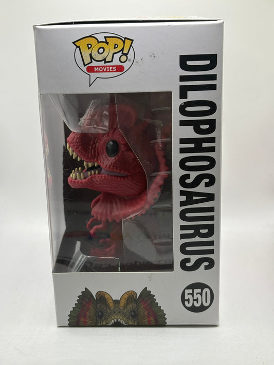 Funko POP! Movies Jurassic Park #550 Dilophosaurus Red Vinyl Figure FRENLY BRICKS - Open 7 Days