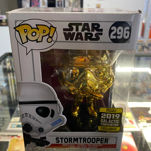 Funko POP! Star Wars #296 Funko 2019 galactic convention exclusive stormtrooper FRENLY BRICKS - Open 7 Days