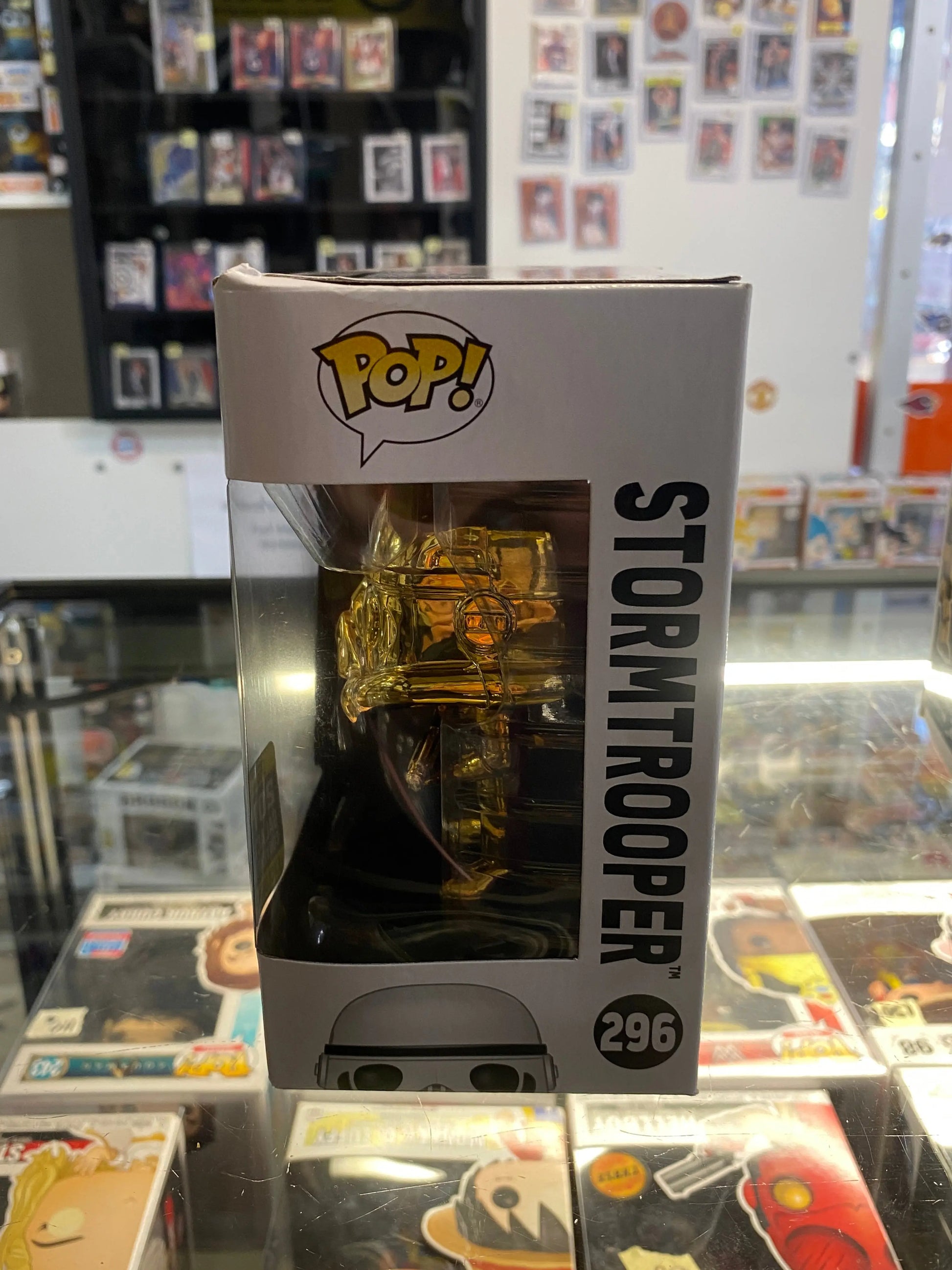 Funko POP! Star Wars #296 Funko 2019 galactic convention exclusive stormtrooper FRENLY BRICKS - Open 7 Days