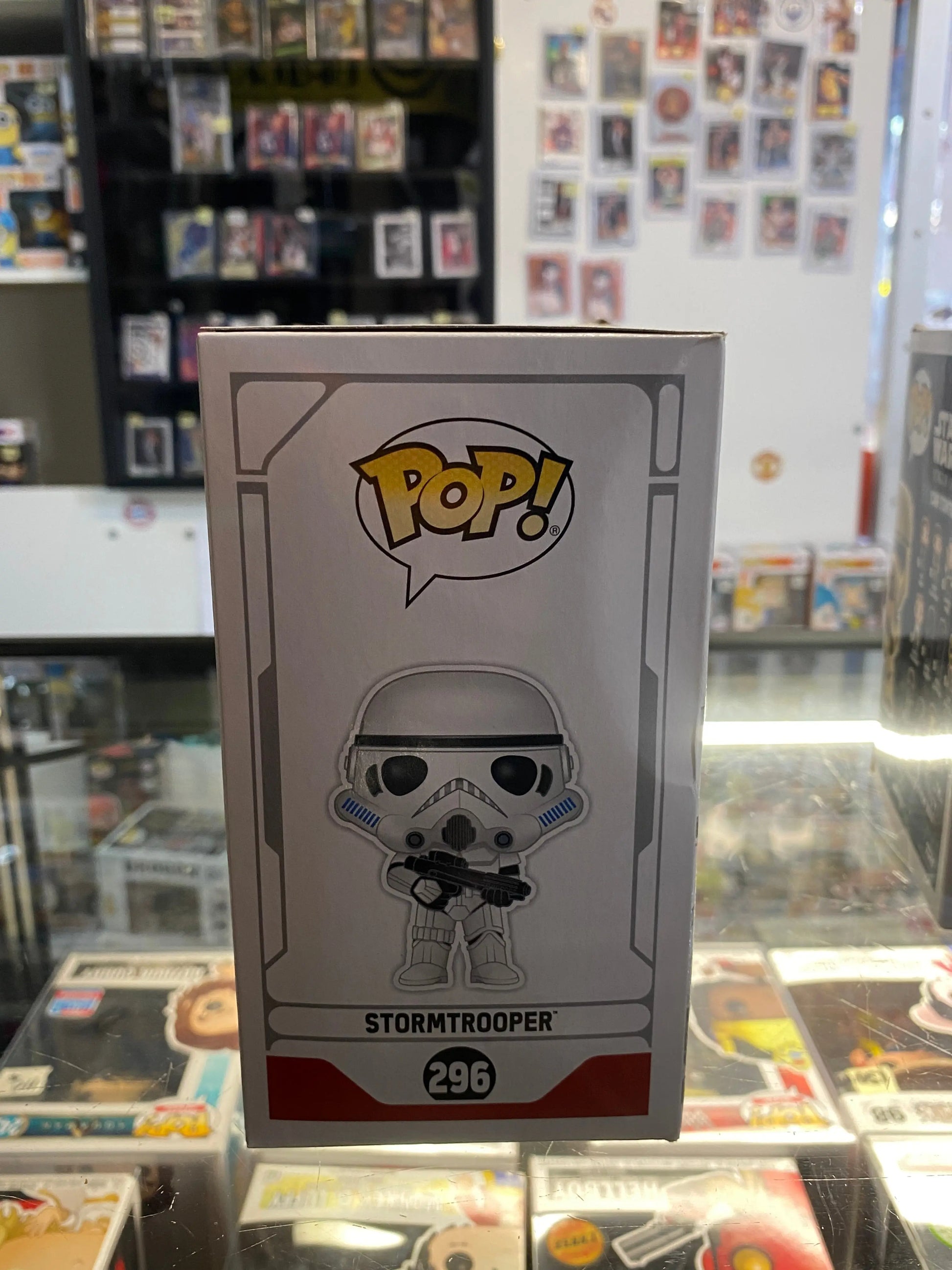 Funko POP! Star Wars #296 Funko 2019 galactic convention exclusive stormtrooper FRENLY BRICKS - Open 7 Days