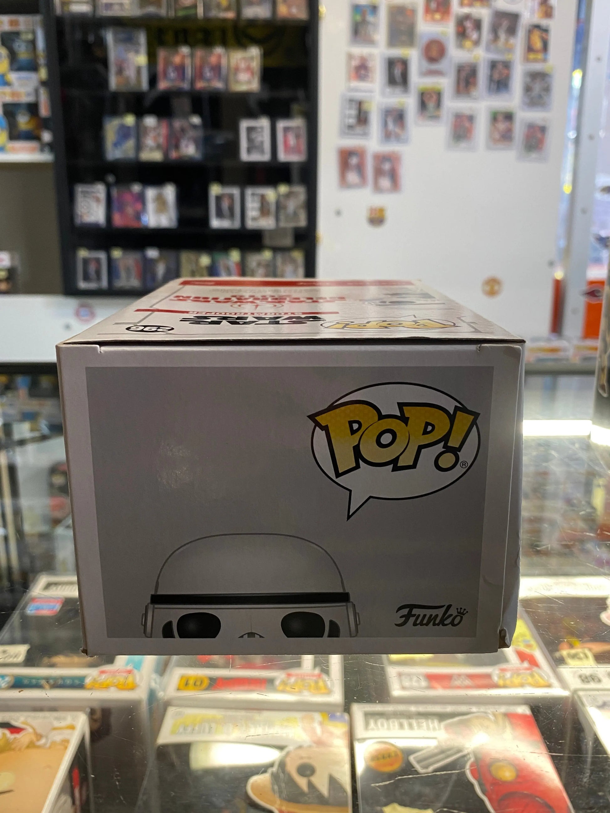 Funko POP! Star Wars #296 Funko 2019 galactic convention exclusive stormtrooper FRENLY BRICKS - Open 7 Days