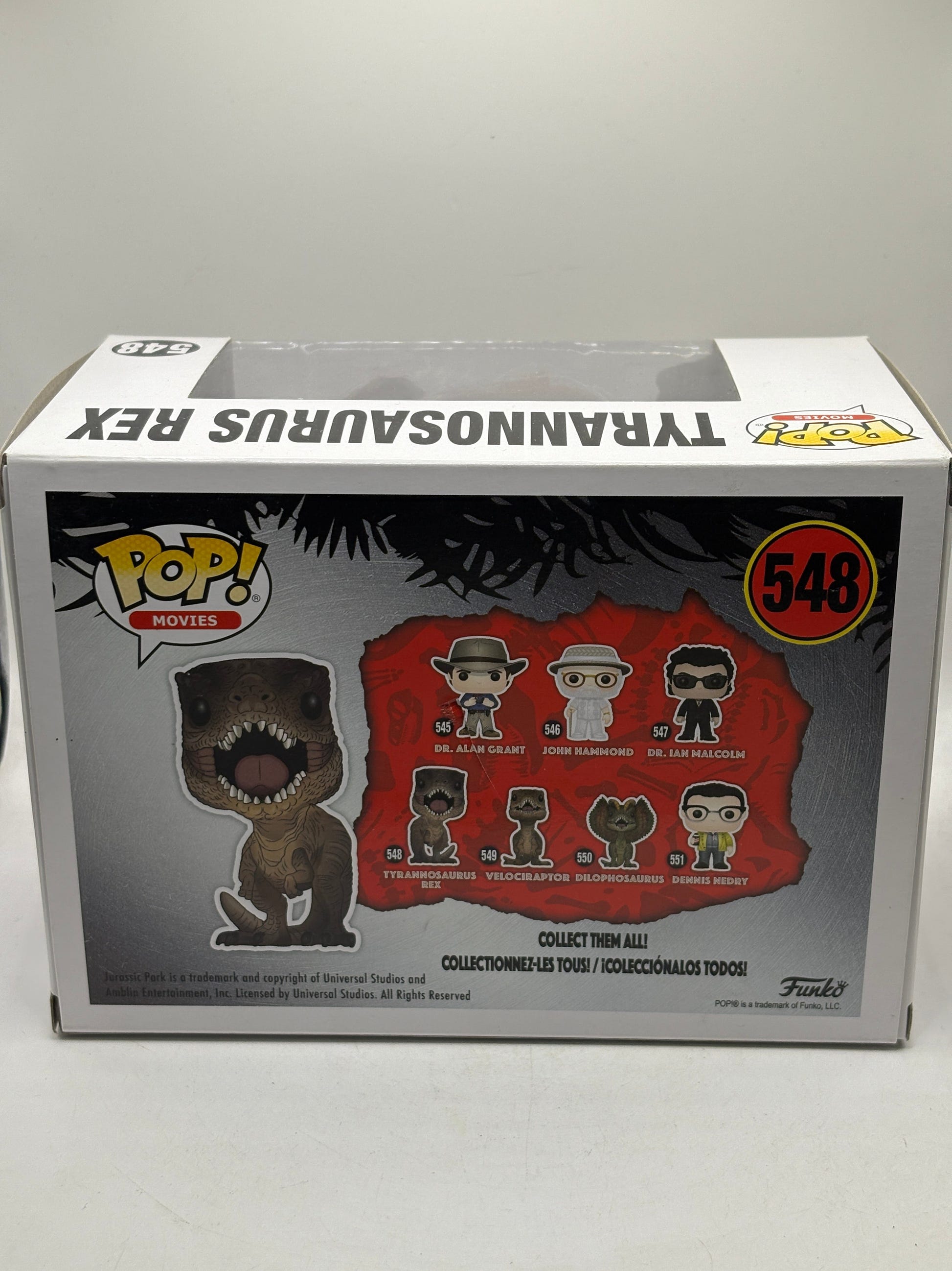 Funko POP! Movies Jurassic Park #548 Tyrannosaurus Rex Vinyl Figure FRENLY BRICKS - Open 7 Days image 3