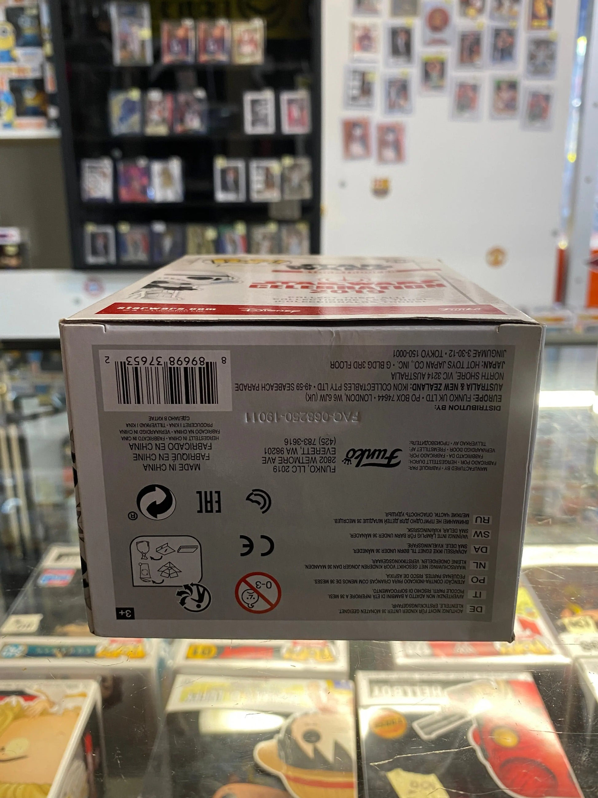 Funko POP! Star Wars #296 Funko 2019 galactic convention exclusive stormtrooper FRENLY BRICKS - Open 7 Days