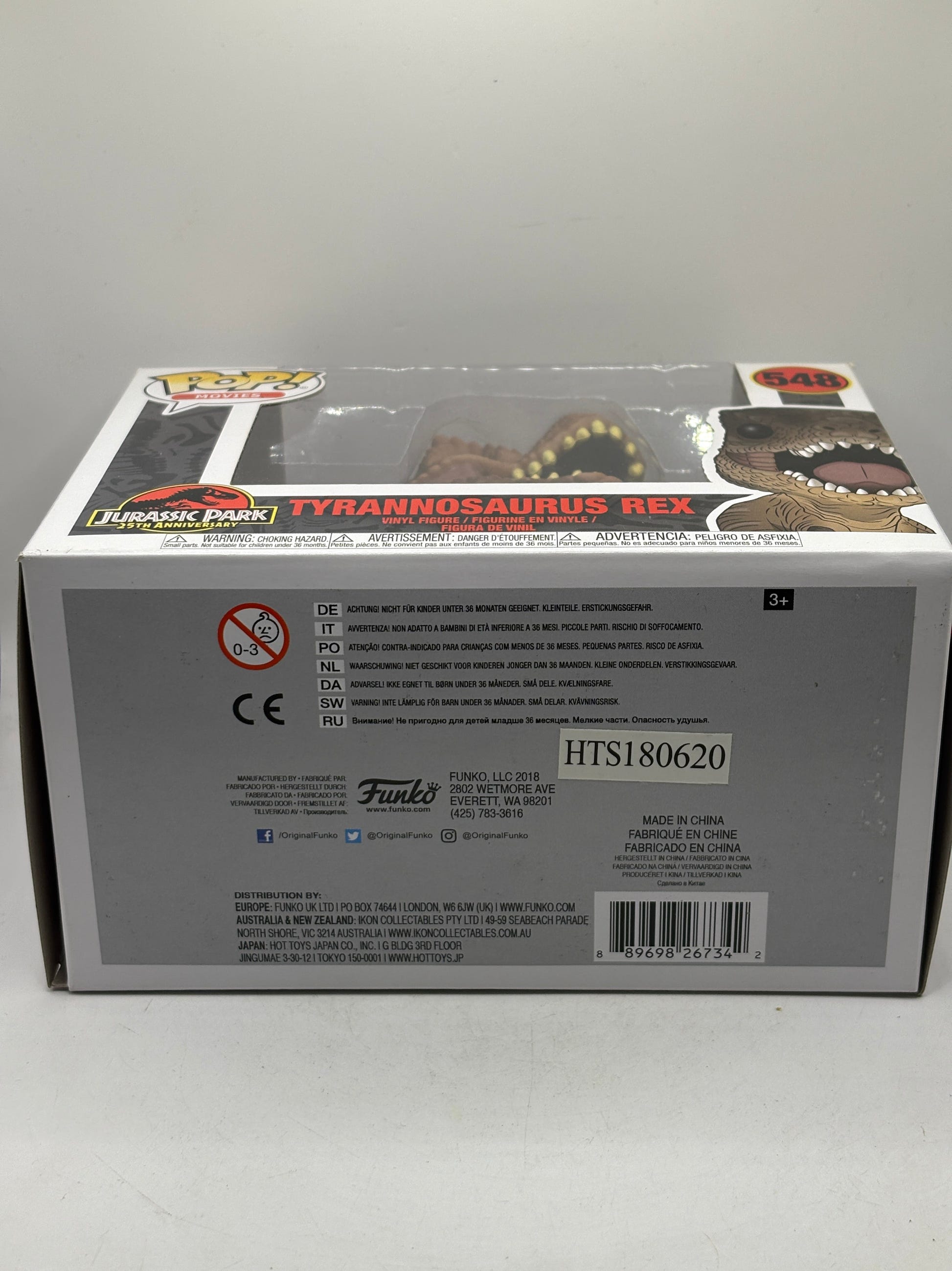 Funko POP! Movies Jurassic Park #548 Tyrannosaurus Rex Vinyl Figure FRENLY BRICKS - Open 7 Days image 6