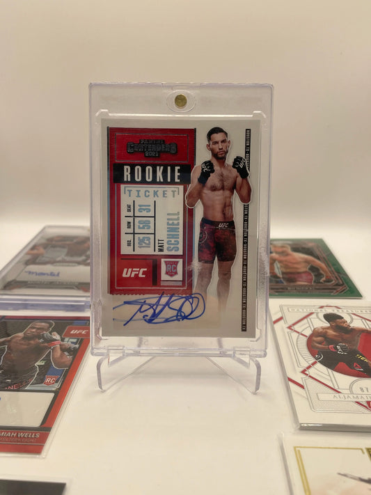 UFC Auto & Numbered Panini / National Treasures Lot 7 fighters (Lot#1) FRENLY BRICKS - Open 7 Days