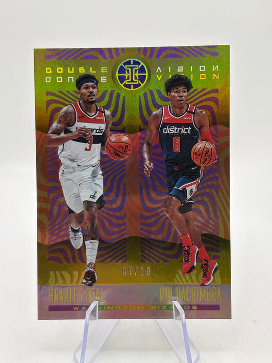 2019-20 Panini Illusions #23 Double Vision Bradley Beal Rui Hachimura 07/10