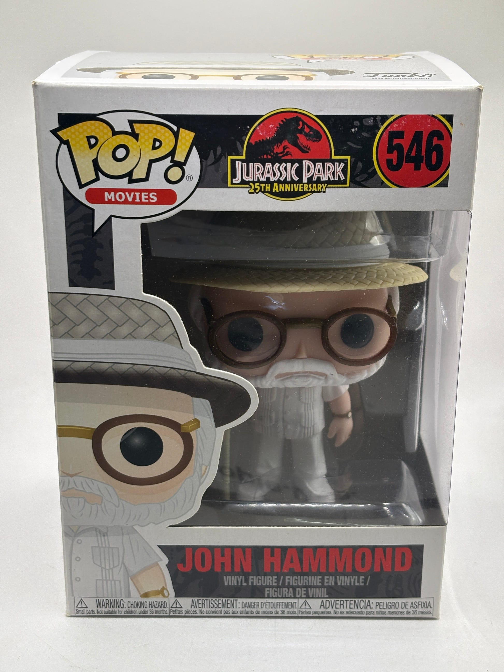 Funko POP! Movies Jurassic Park #546 John Hammond Vinyl Figure image 1