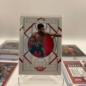 UFC Auto & Numbered Panini / National Treasures Lot 7 fighters (Lot#1) FRENLY BRICKS - Open 7 Days