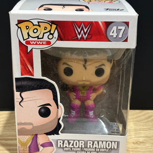Funko POP! WWE - Razor Ramon #47 Vaulted Vinyl Figure FRENLY BRICKS - Open 7 Days