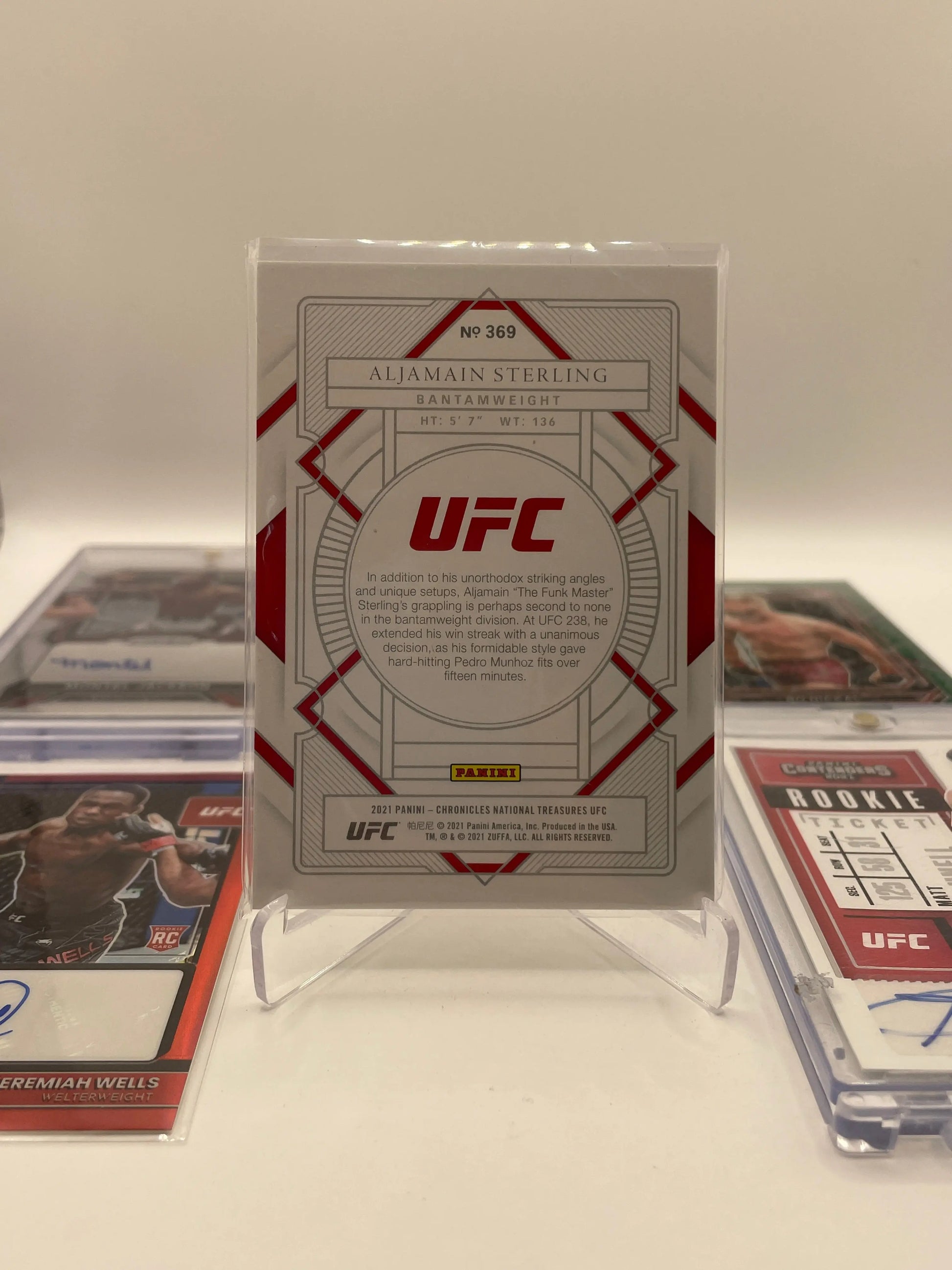UFC Auto & Numbered Panini / National Treasures Lot 7 fighters (Lot#1) FRENLY BRICKS - Open 7 Days