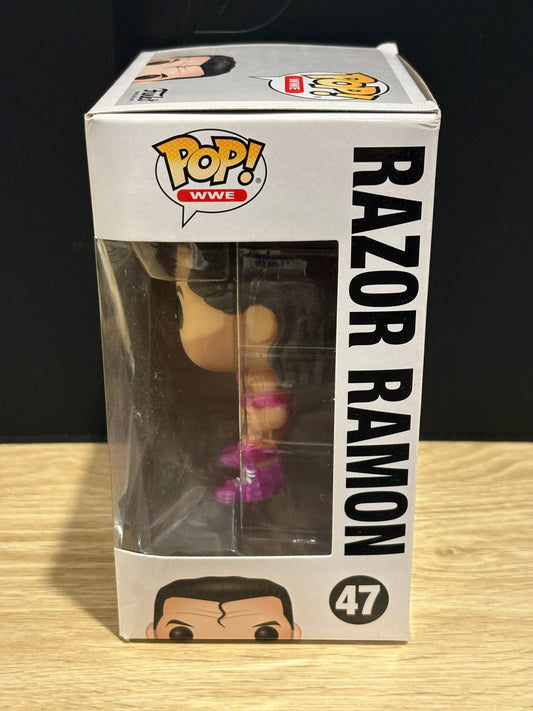 Funko POP! WWE - Razor Ramon #47 Vaulted Vinyl Figure FRENLY BRICKS - Open 7 Days
