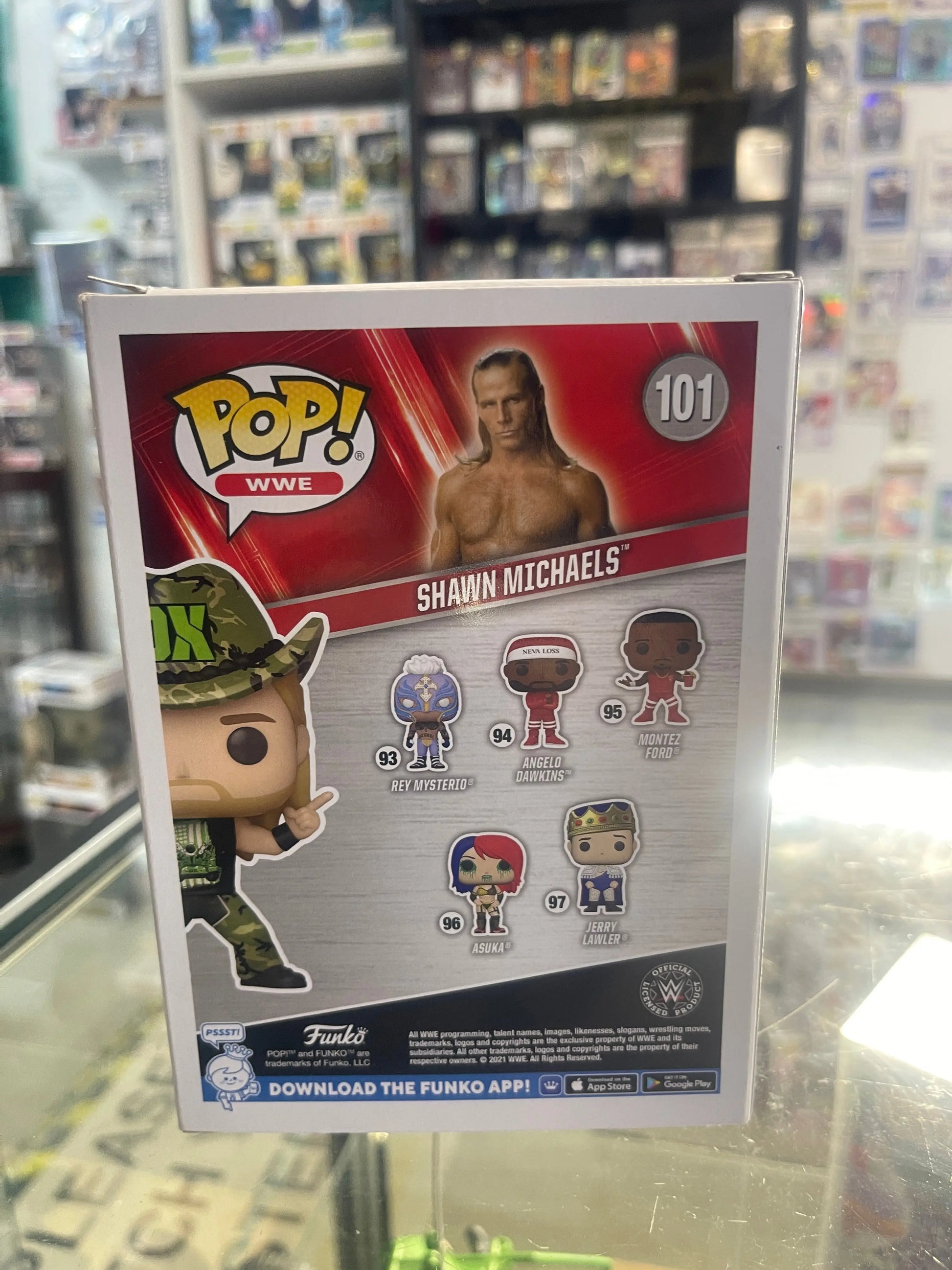 Funko Pop Vinyl - WWE - Shawn Michaels #101 SE FRENLY BRICKS - Open 7 Days