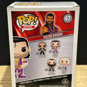 Funko POP! WWE - Razor Ramon #47 Vaulted Vinyl Figure FRENLY BRICKS - Open 7 Days