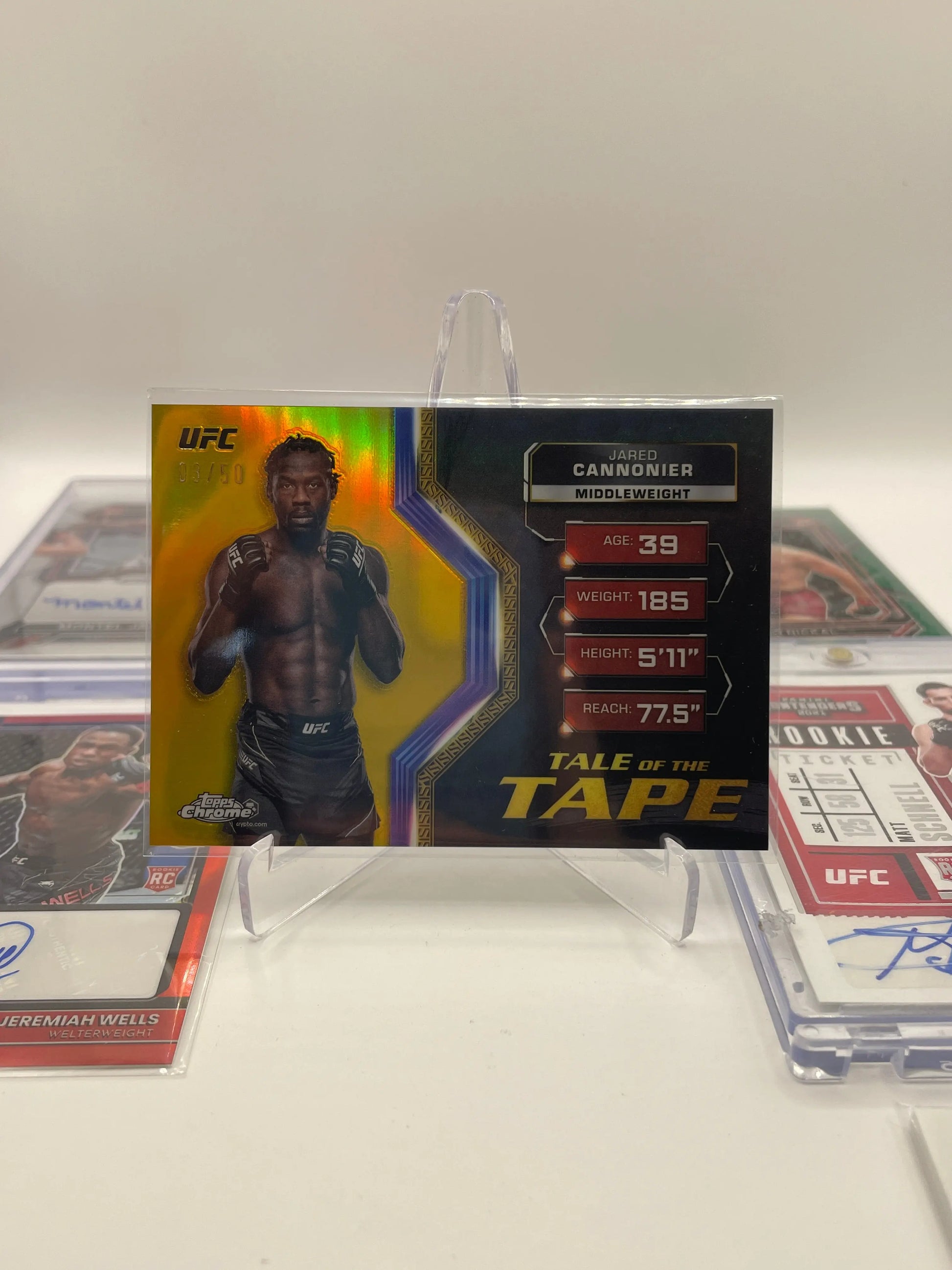 UFC Auto & Numbered Panini / National Treasures Lot 7 fighters (Lot#1) FRENLY BRICKS - Open 7 Days