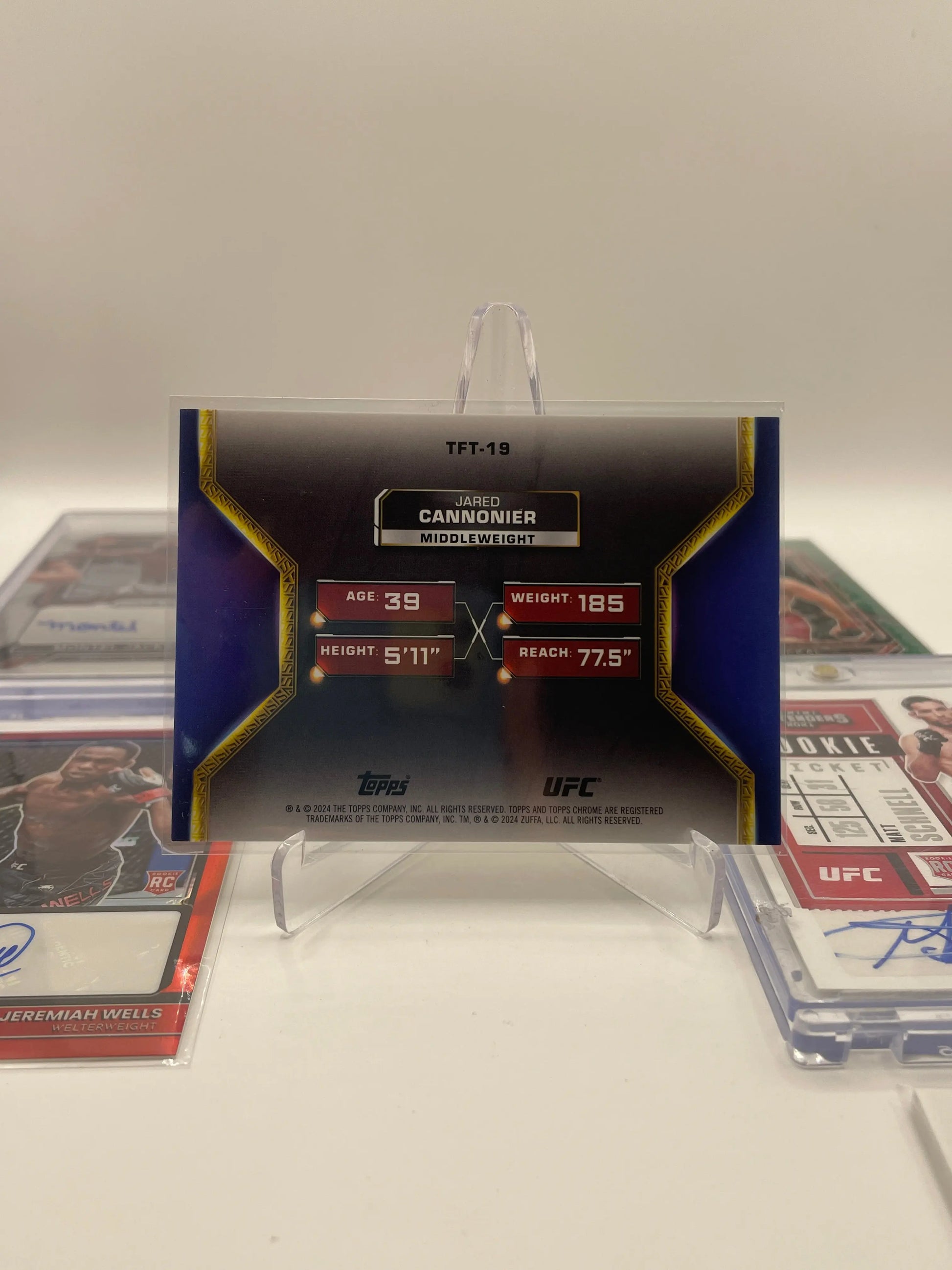 UFC Auto & Numbered Panini / National Treasures Lot 7 fighters (Lot#1) FRENLY BRICKS - Open 7 Days