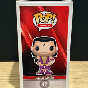 Funko POP! WWE - Razor Ramon #47 Vaulted Vinyl Figure FRENLY BRICKS - Open 7 Days