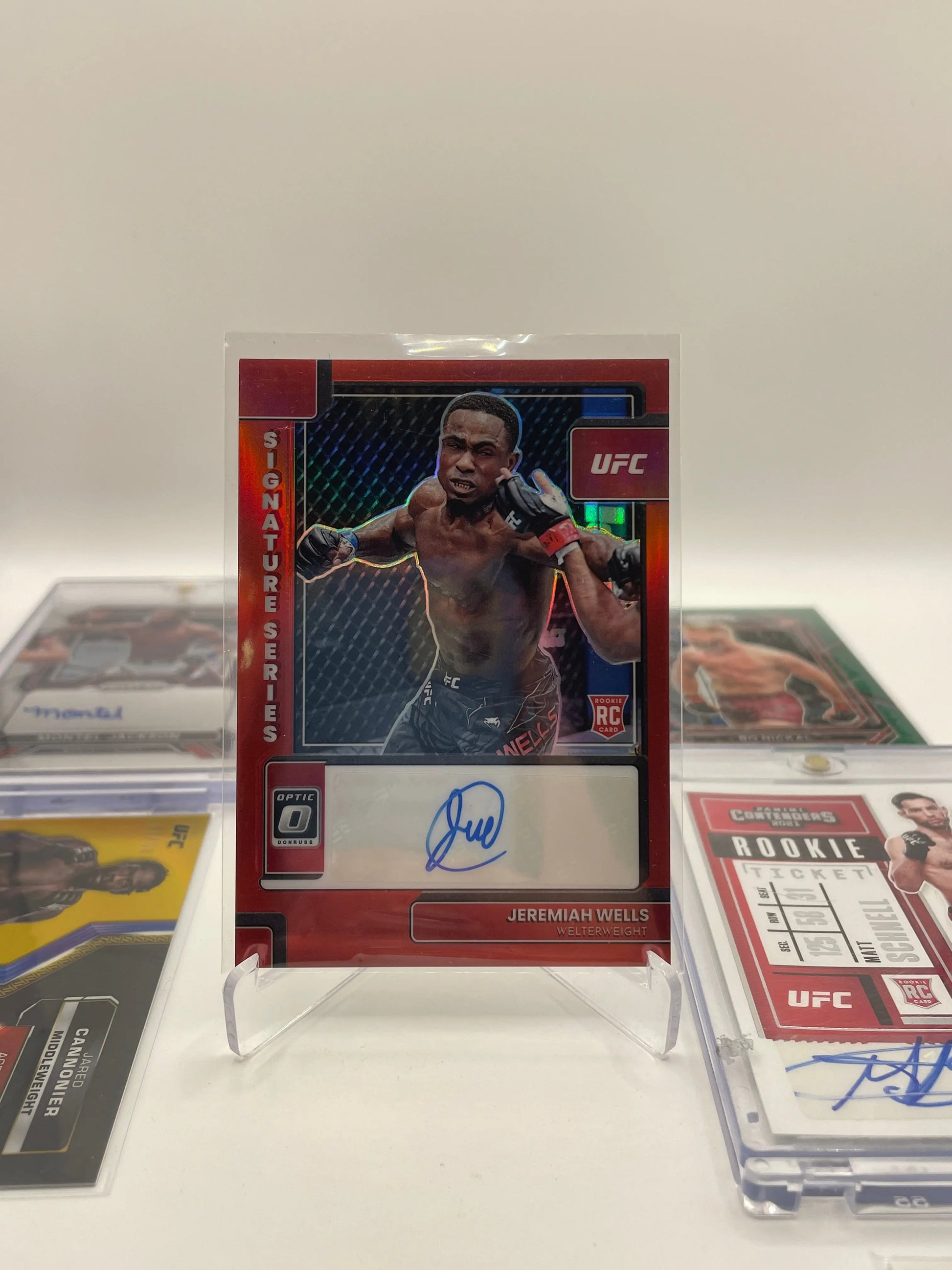 UFC Auto & Numbered Panini / National Treasures Lot 7 fighters (Lot#1) FRENLY BRICKS - Open 7 Days