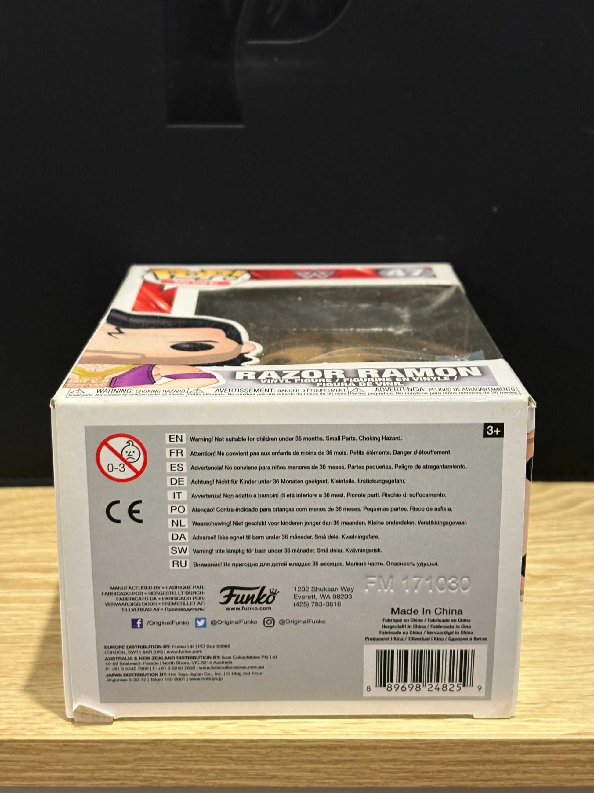 Funko POP! WWE - Razor Ramon #47 Vaulted Vinyl Figure FRENLY BRICKS - Open 7 Days