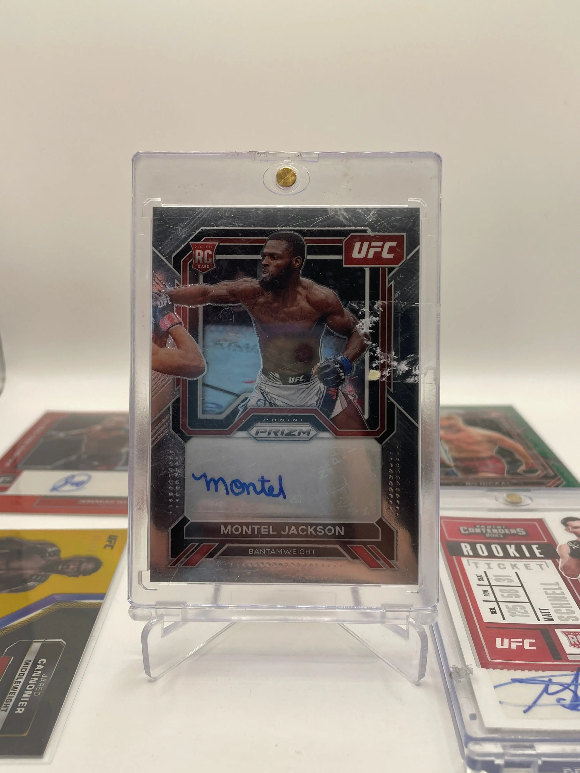UFC Auto & Numbered Panini / National Treasures Lot 7 fighters (Lot#1) FRENLY BRICKS - Open 7 Days
