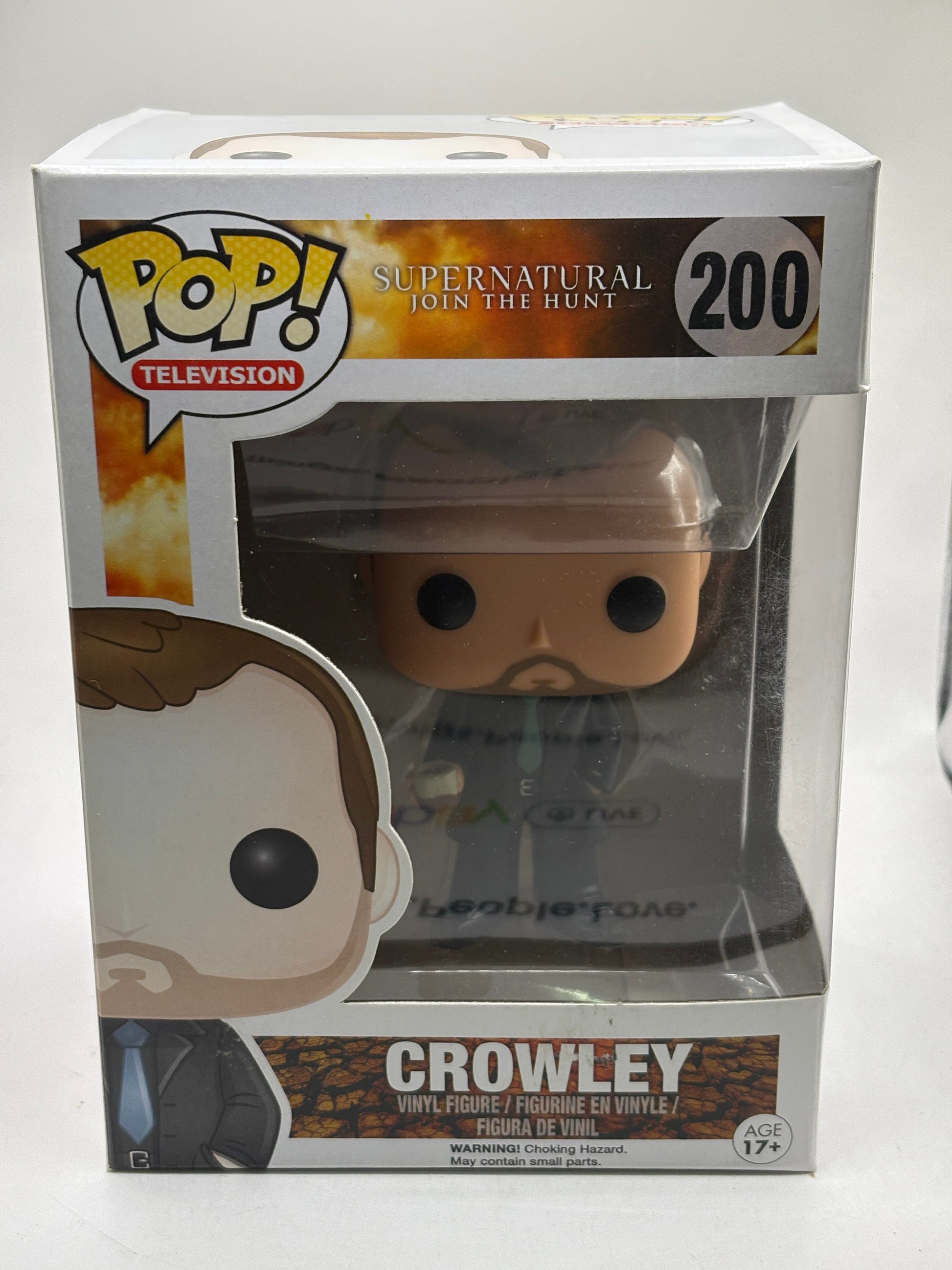 Funko POP! Television Supernatural #200 Crowley Vinyl Figure image 1