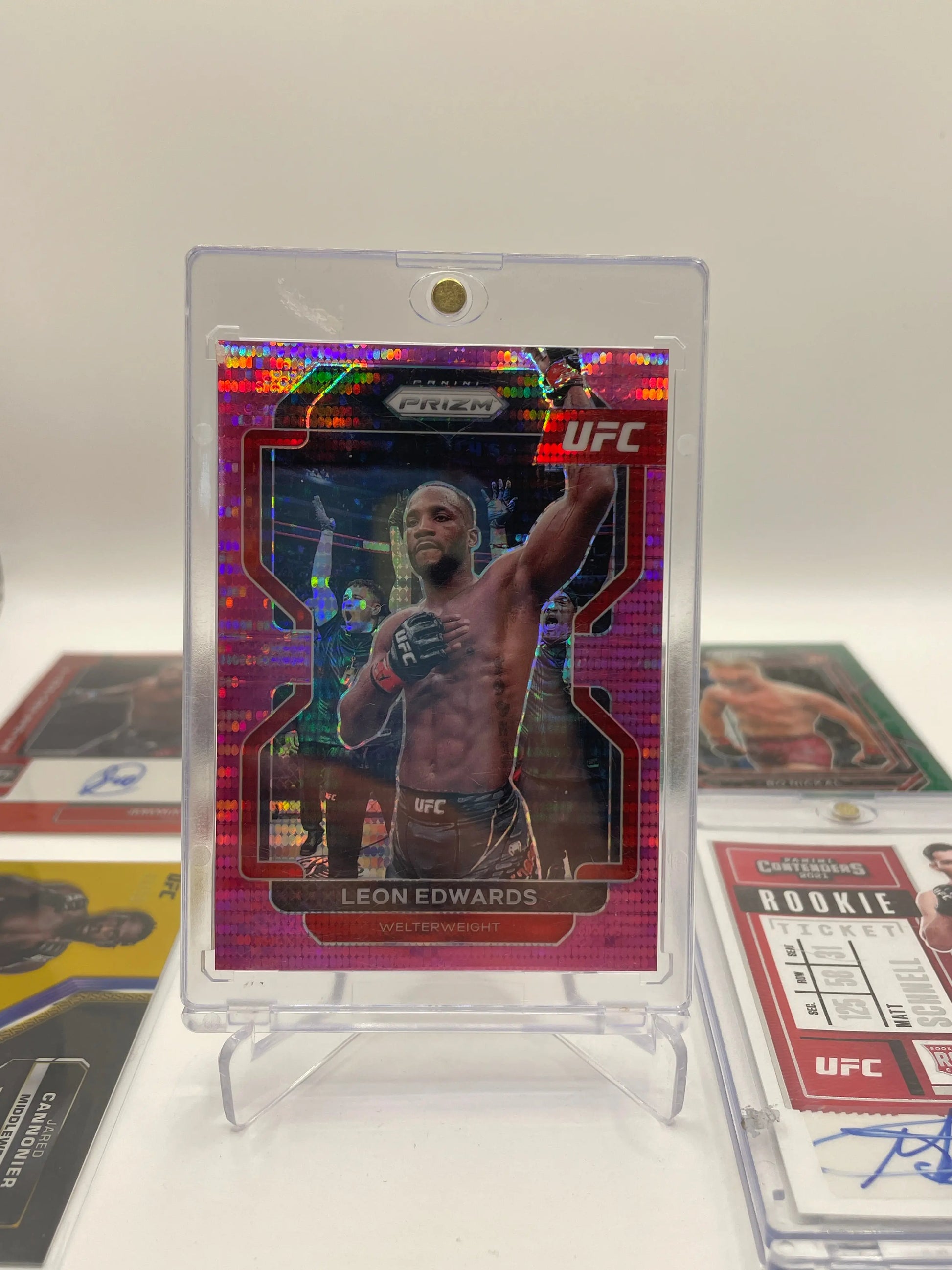 UFC Auto & Numbered Panini / National Treasures Lot 7 fighters (Lot#1) FRENLY BRICKS - Open 7 Days