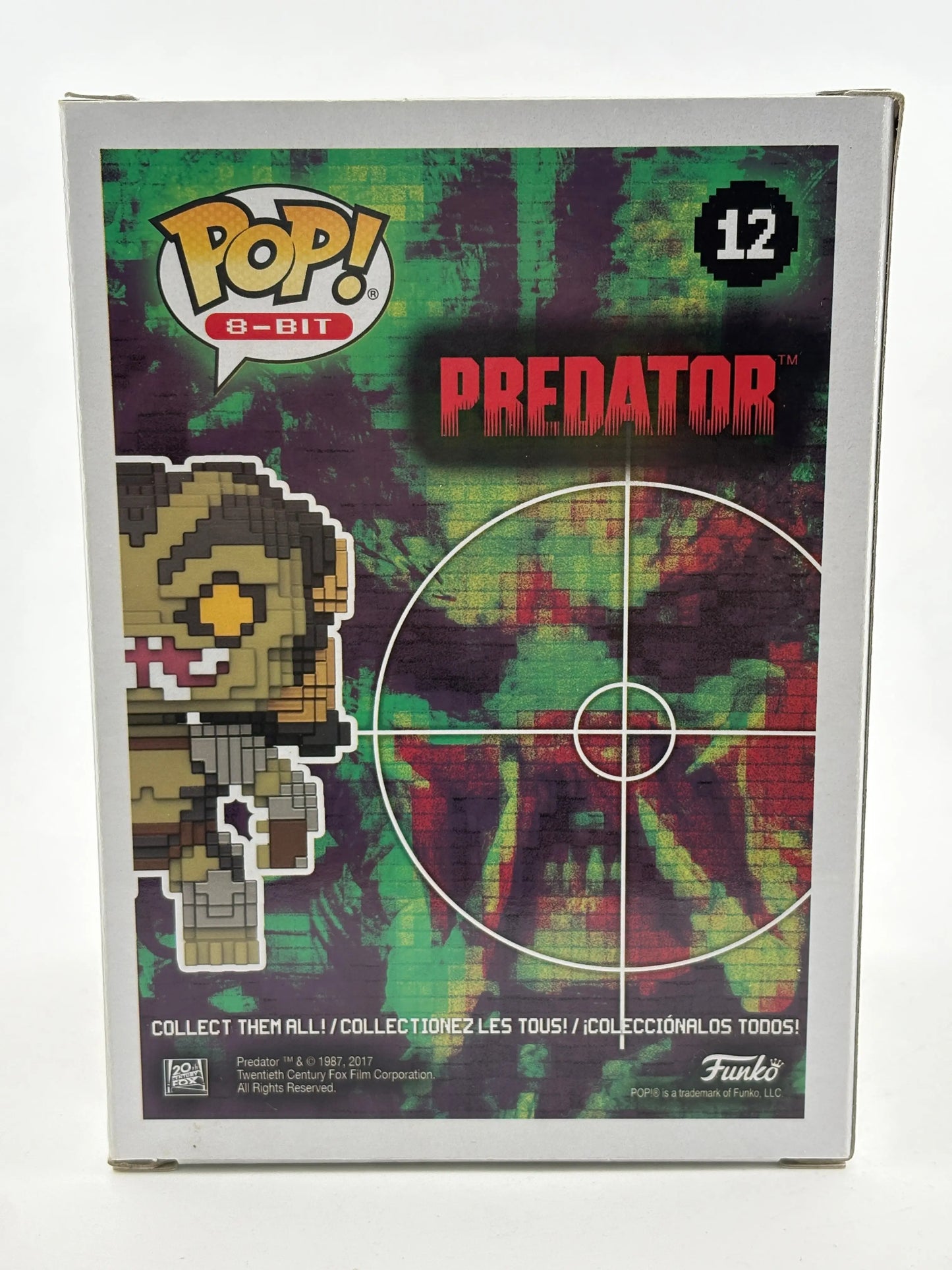 Funko POP! 8-Bit Predator #12 Predator Limited Glow Chase Game Stop Exclusive FRENLY BRICKS - Open 7 Days