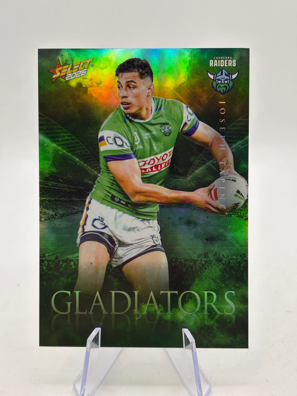 2026 Select League Heroes NRL - JOSEPH TAPINE - Canberra - Gladiators /599 image 1