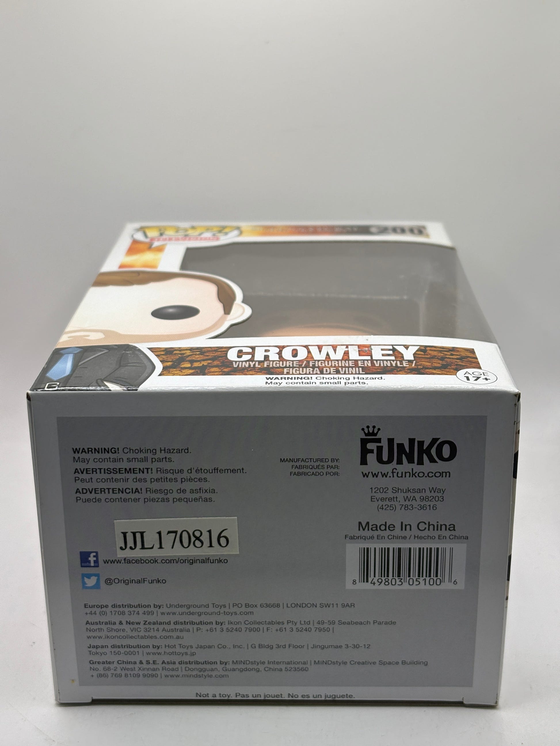 Funko POP! Television Supernatural #200 Crowley Vinyl Figure, photo 6 image 6