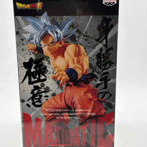Dragon Ball Super Maximatic The Son Goku 1 Figure Banpresto Japan EX DISPLAY FRENLY BRICKS - Open 7 Days