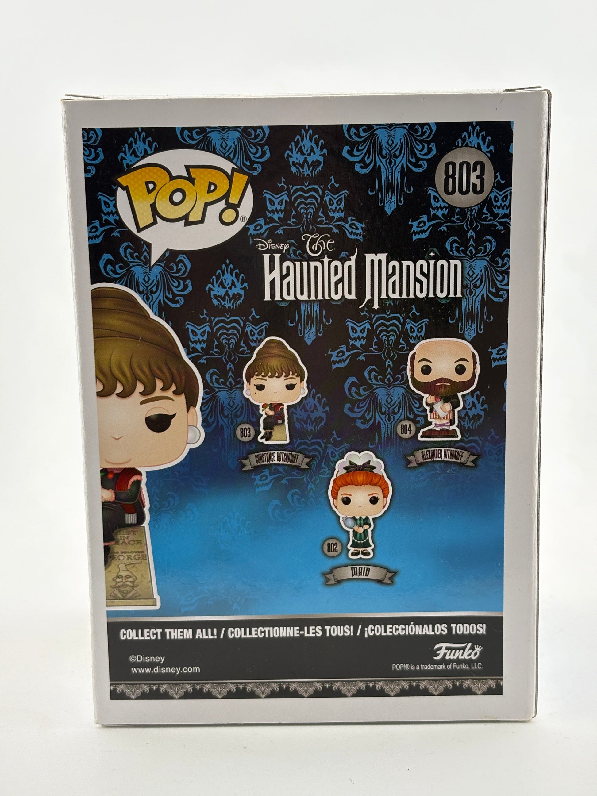 Funko POP! Disney Haunted Mansion #803 Constance Hatchaway Limited Chase FRENLY BRICKS - Open 7 Days