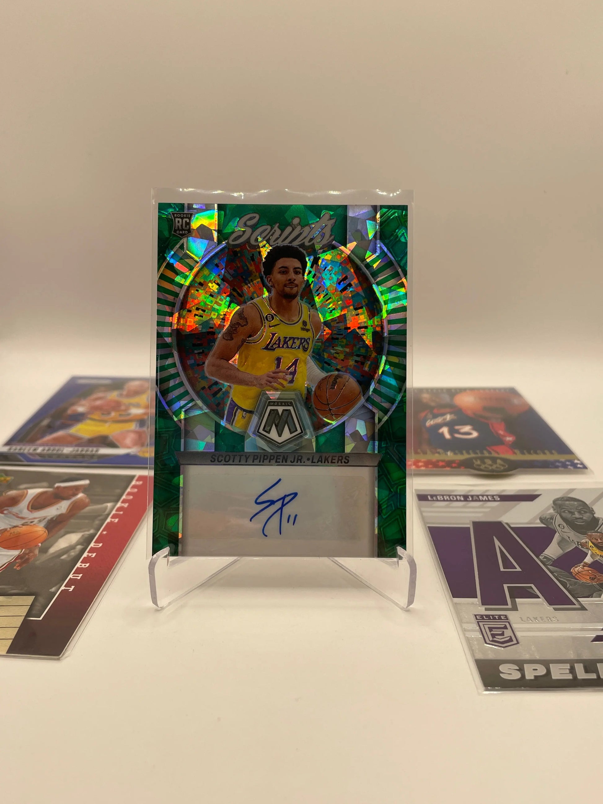 NBA Auto & Numbered Lakers Sports Card Lot - LeBron James + more  (lot#24) FRENLY BRICKS - Open 7 Days