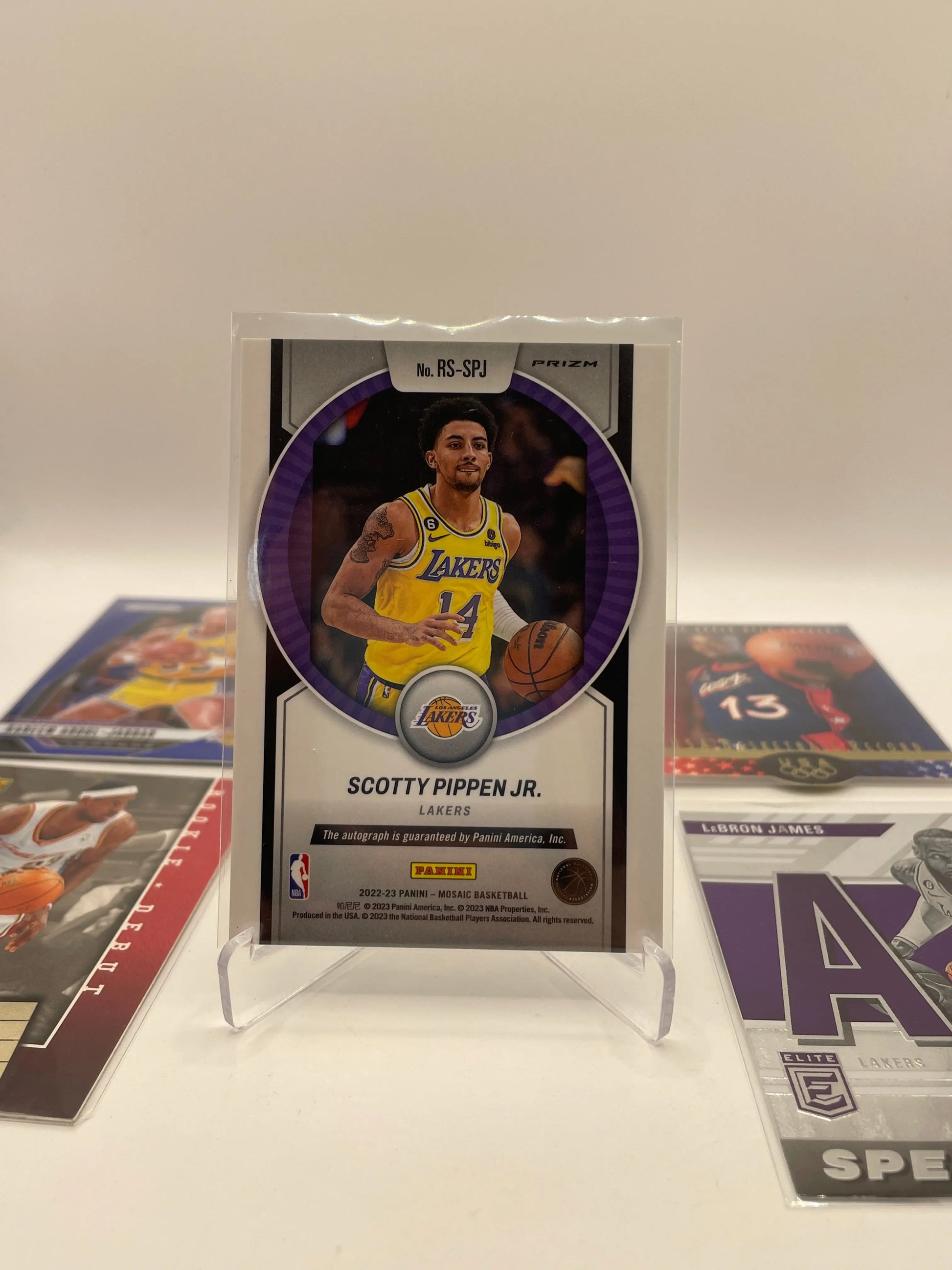 NBA Auto & Numbered Lakers Sports Card Lot - LeBron James + more  (lot#24) FRENLY BRICKS - Open 7 Days