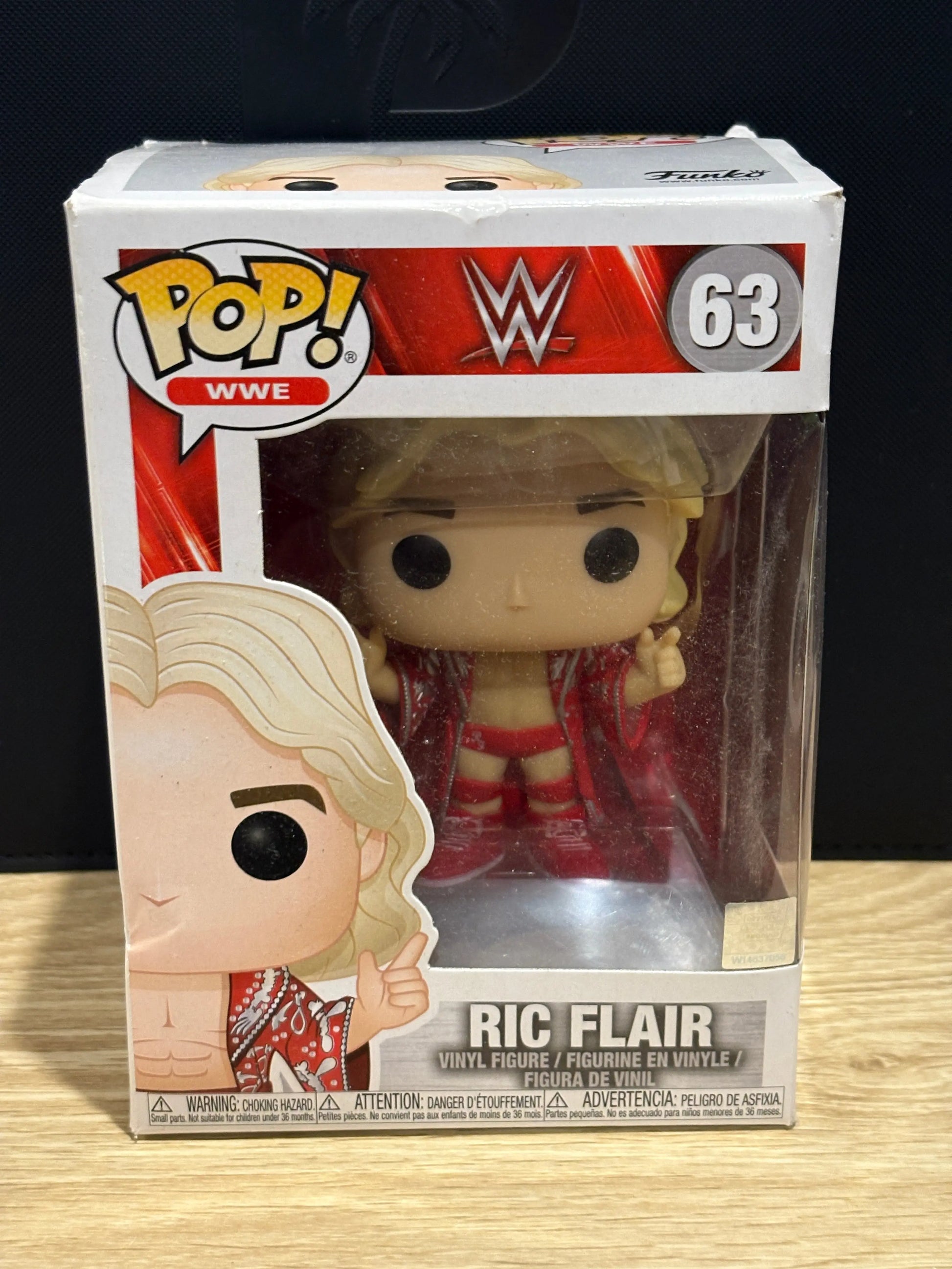 Funko Pop! Vinyl: WWE - Ric Flair (Red) #63 Red Robe Wrestling Figure FRENLY BRICKS - Open 7 Days
