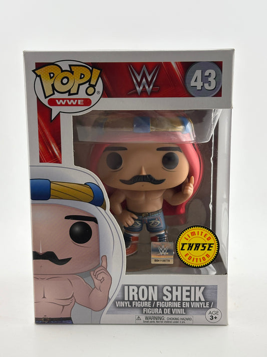 Funko POP! WWE #43 Iron Sheik Limited Chase Edition FRENLY BRICKS - Open 7 Days