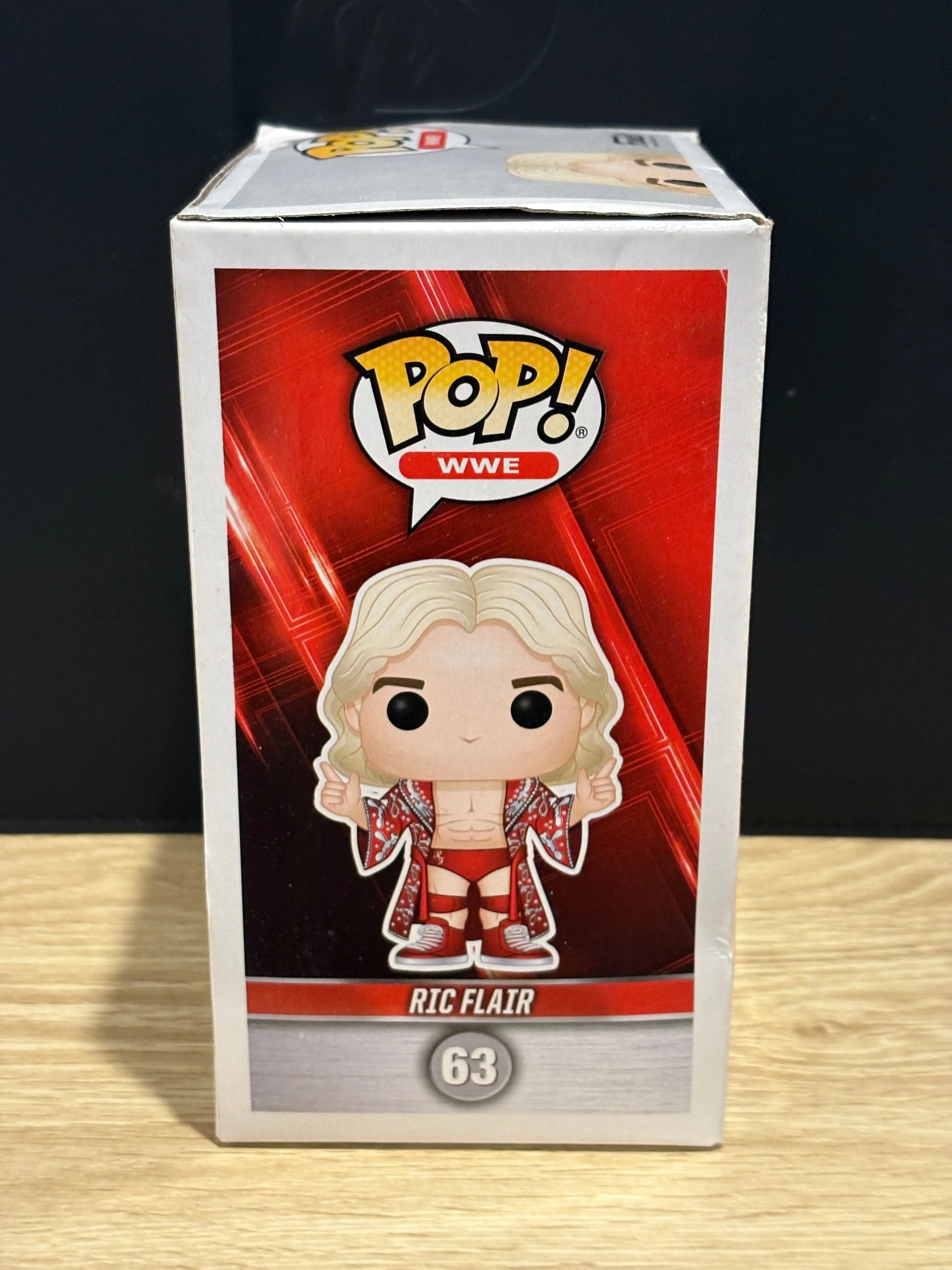 Funko Pop! Vinyl: WWE - Ric Flair (Red) #63 Red Robe Wrestling Figure FRENLY BRICKS - Open 7 Days
