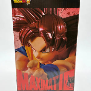 Dragon Ball Super Maximatic Super Saiyan God Son Goku Figure EX DISPLAY FRENLY BRICKS - Open 7 Days