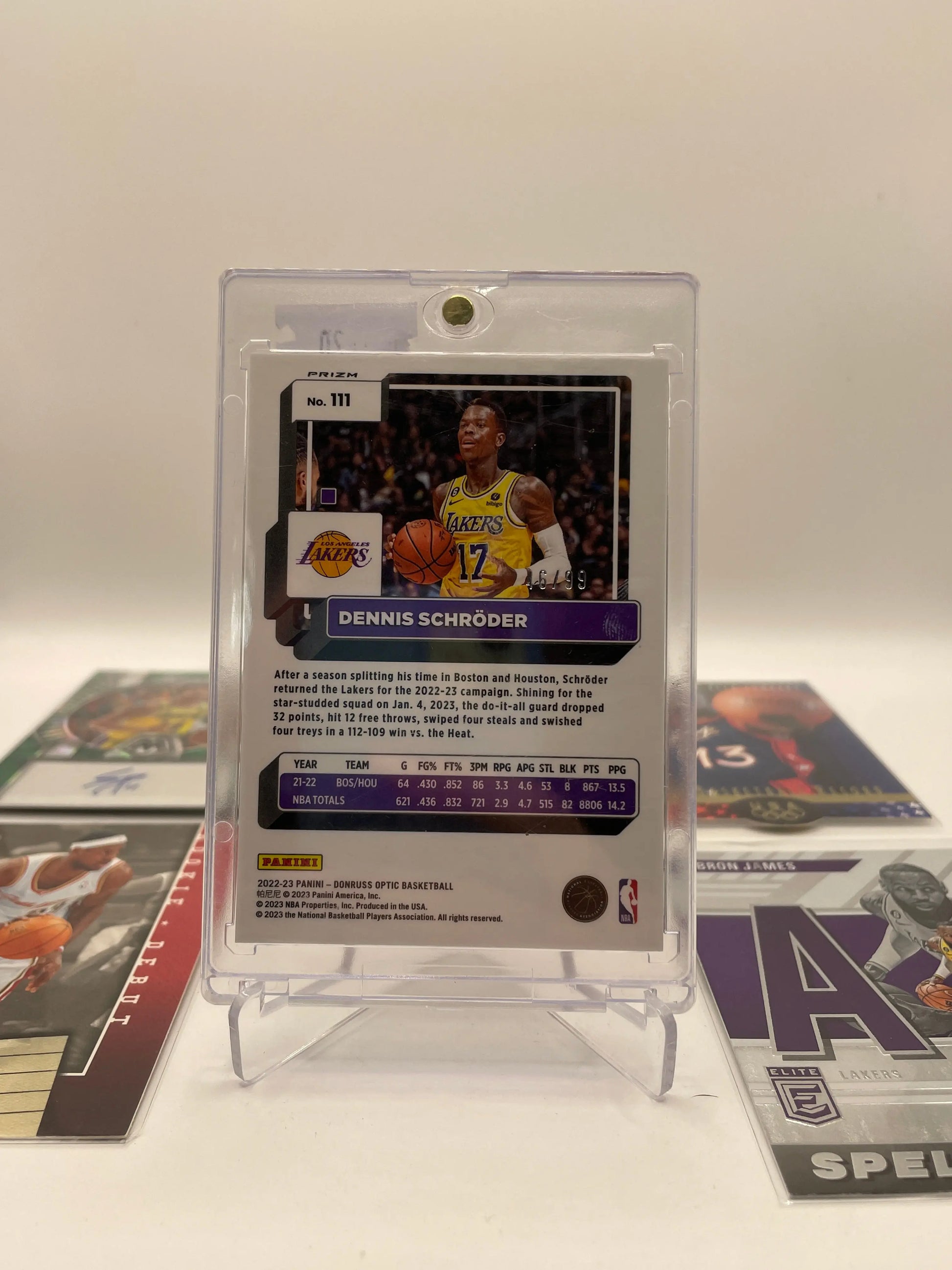 NBA Auto & Numbered Lakers Sports Card Lot - LeBron James + more  (lot#24) FRENLY BRICKS - Open 7 Days