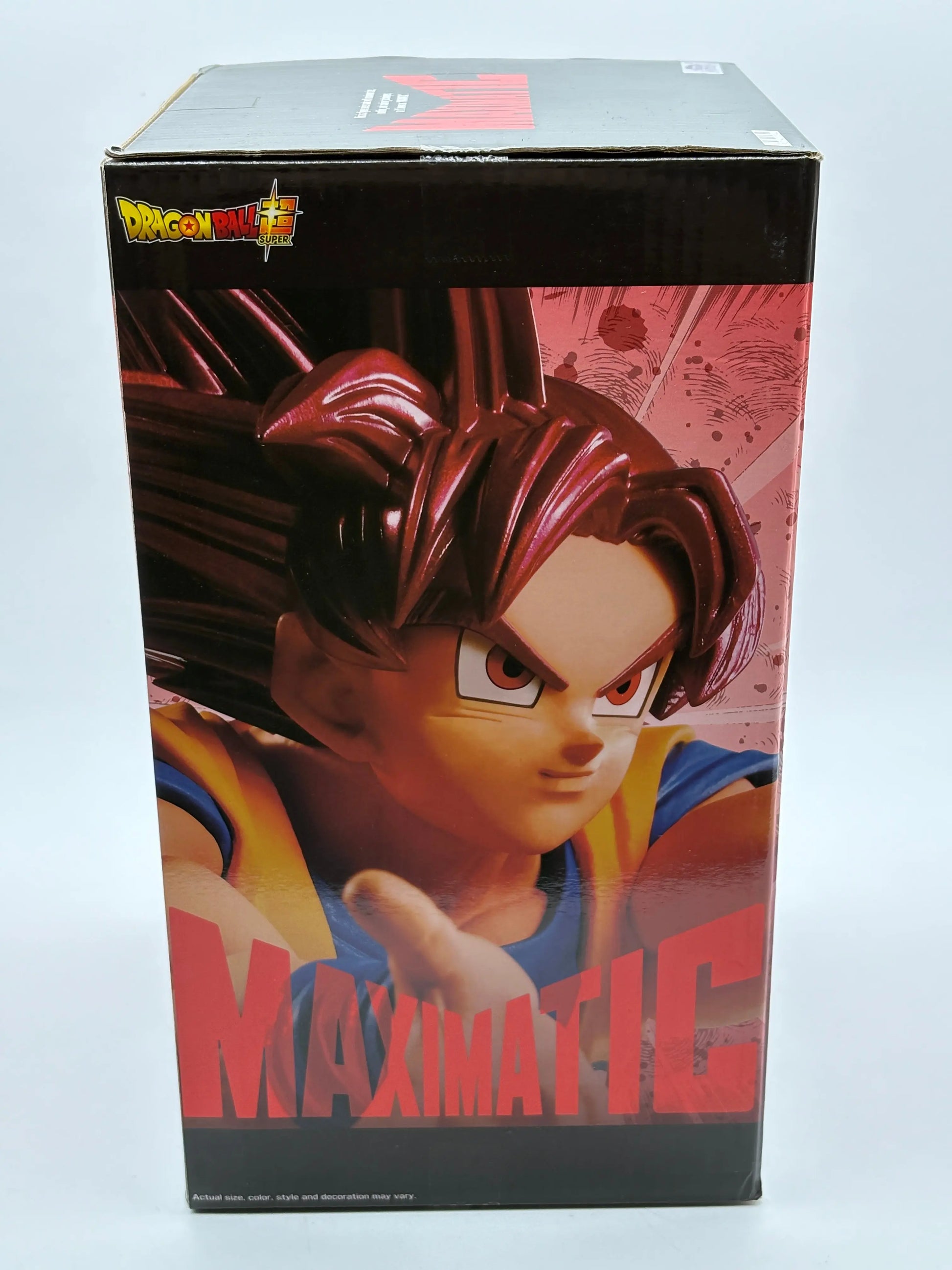 Dragon Ball Super Maximatic Super Saiyan God Son Goku Figure EX DISPLAY FRENLY BRICKS - Open 7 Days