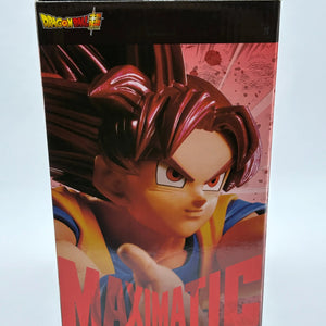 Dragon Ball Super Maximatic Super Saiyan God Son Goku Figure EX DISPLAY FRENLY BRICKS - Open 7 Days