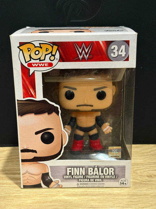 Funko Pop WWE Wrestling Finn Balor Vinyl Figure #34 FRENLY BRICKS - Open 7 Days