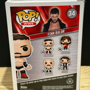 Funko Pop WWE Wrestling Finn Balor Vinyl Figure #34 FRENLY BRICKS - Open 7 Days